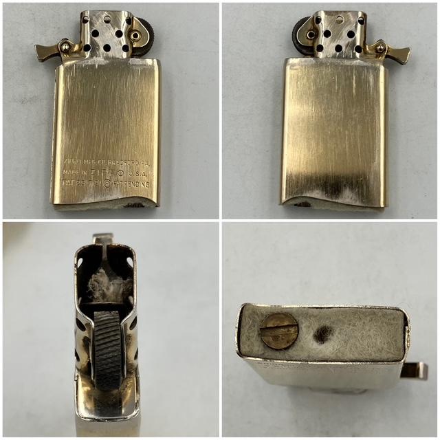 ZIPPO（ジッポー） 希少品 スリムライター 1956年最初期 コブラヘッド