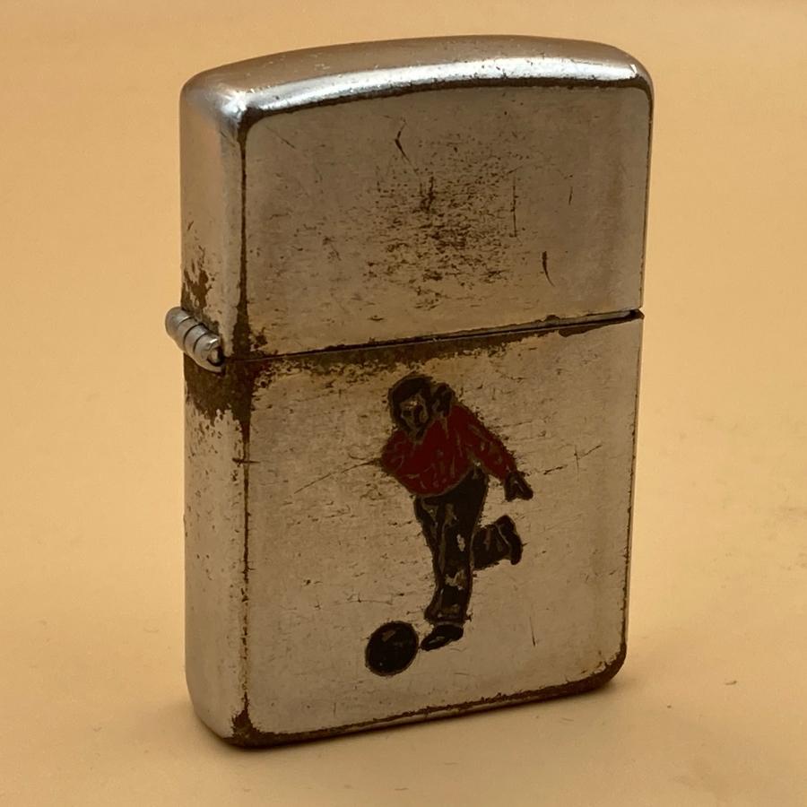 ジッポー ZIPPO ライター 1951〜1953年 スチール製 スポーツシリーズ 