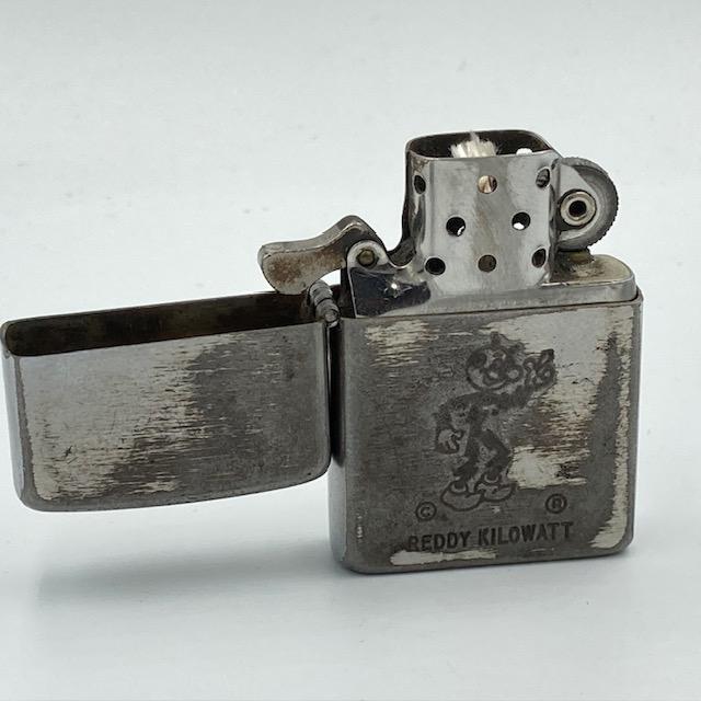 ジッポー Zippo ライター 1951年〜1953年 スチール製 レディキロワット REDDY KILOWATT PAT.2032695_3