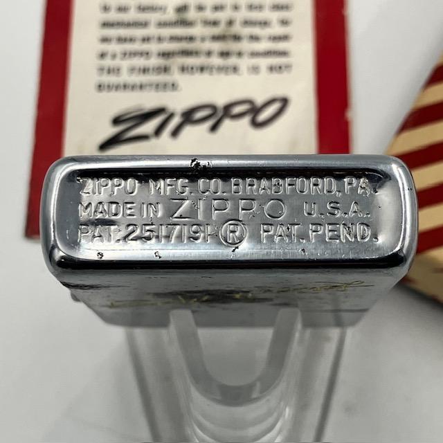 1951年製 ZIPPO スチール製 フルスタンプ 1951年〜1953年ZIPPO フルスタンプ（スチール） 【公式通販】