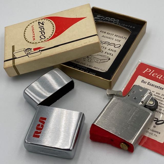 ジッポー ZIPPO ライター 赤フェルト デッドストック 1967年 新品未 