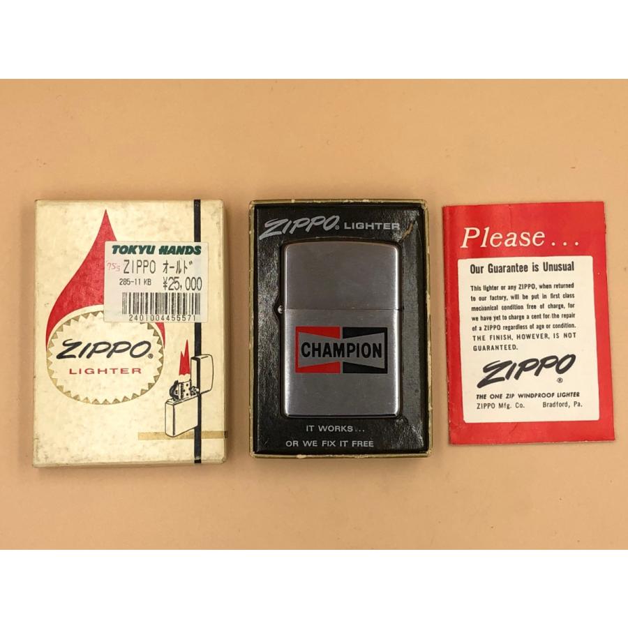 ZIPPO ジッポー Zippo ライター 未使用デッドストック 1974年 企業もの 