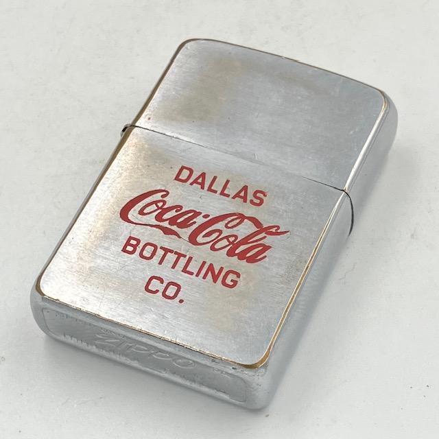 コカコーラ　Coca-Cola ビンテージ　ジッポー 楽天市場】ジッポー ZIPPO ライター 1951年〜1953年 スチール製
