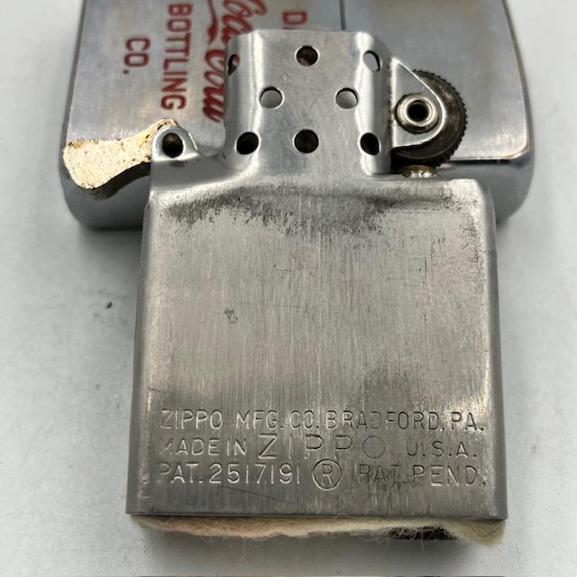 ZIPPO ジッポー ライター 1955年〜1956年 コカ・コーラ Coca