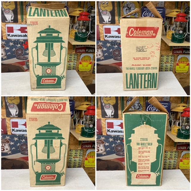 Coleman コールマン ランタン 1973年5月 220H 未使用デッド Coleman コールマン ランタン 1973年5月 220H 未使用デッド