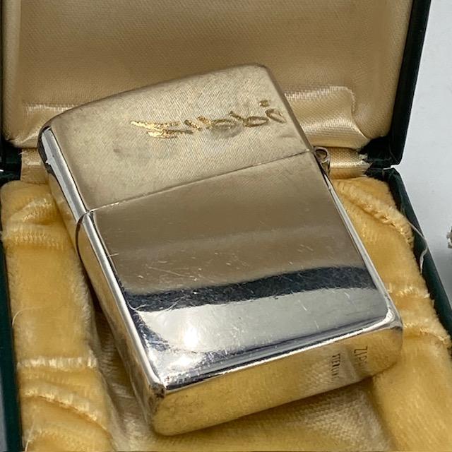 ZIPPO（ジッポー） ライター 希少なケース 未使用品 垂直刻印 3バレル