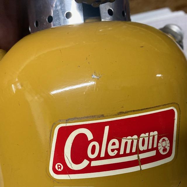 コールマン Coleman ランタン 使用頻度少ない 1972年5月 200A704 コールマン Coleman ランタン 使用頻度少ない 1972年5月 200A704
