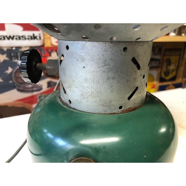 Coleman コールマン ランタン 1955年6月 228E ビッグハット 美品