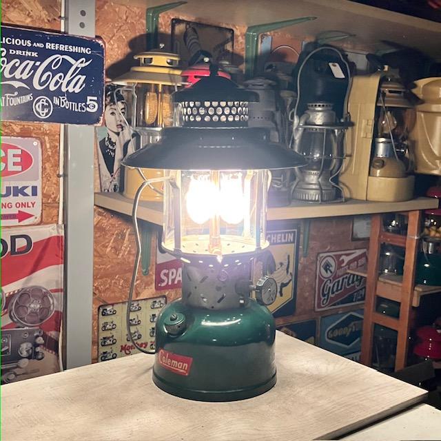 希少 新品未使用 コールマン ランタン 228E ビックハット Coleman（コールマン） ランタン 1955年6月 228E ビッグハット 美品