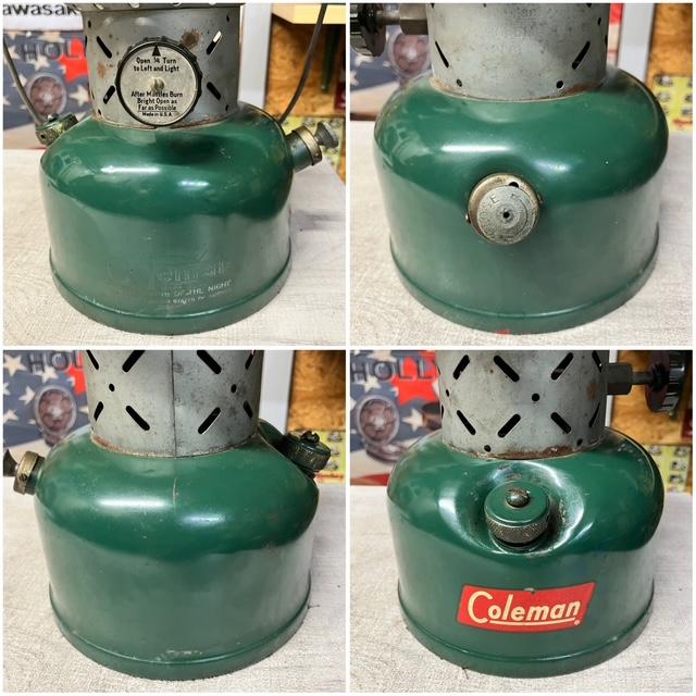 希少 新品未使用 コールマン ランタン 228E ビックハット Coleman（コールマン） ランタン 1955年6月 228E ビッグハット 美品
