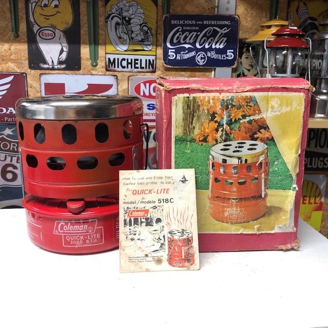 Coleman 1979年2月 コールマン Coleman ヒーター MODEL 518C Catalytic Heater : KIC ...