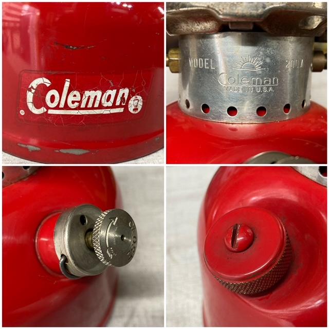 1964年2月 コールマン 200A ランタン （レッドボーダー）s72 e3a98d9872a9a156de0174aa4cc89f