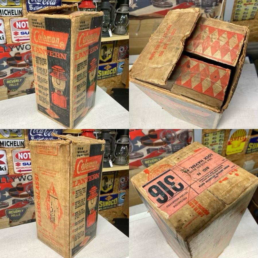 Coleman コールマン ランタン 1962年1月 200A 箱 取説等付き Coleman コールマン ランタン 1962年1月 200A 箱 取説等付き