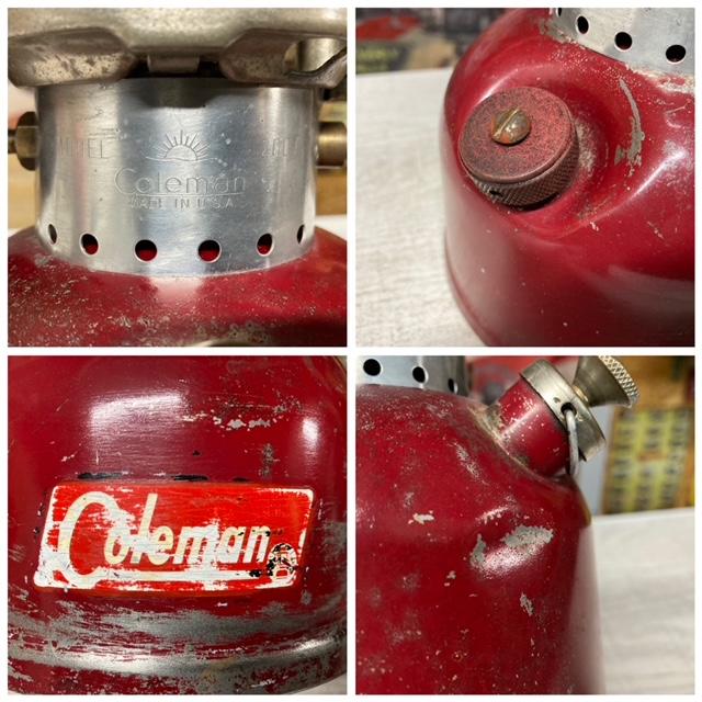 Coleman コールマン ランタン 1961年10月 200A 希少な初年度バー Coleman コールマン ランタン 1961年10月 200A 希少な初年度バー