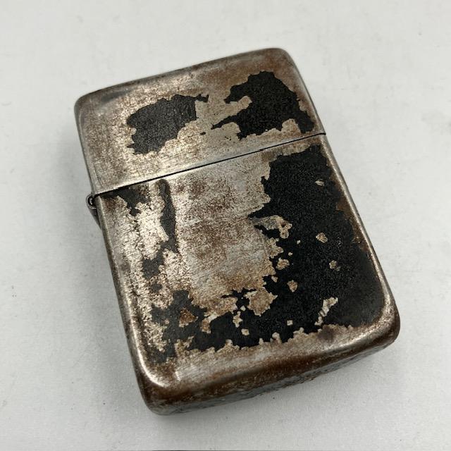 第二次大戦ジッポー オリジナル1943 ZIPPO ブラッククラックル