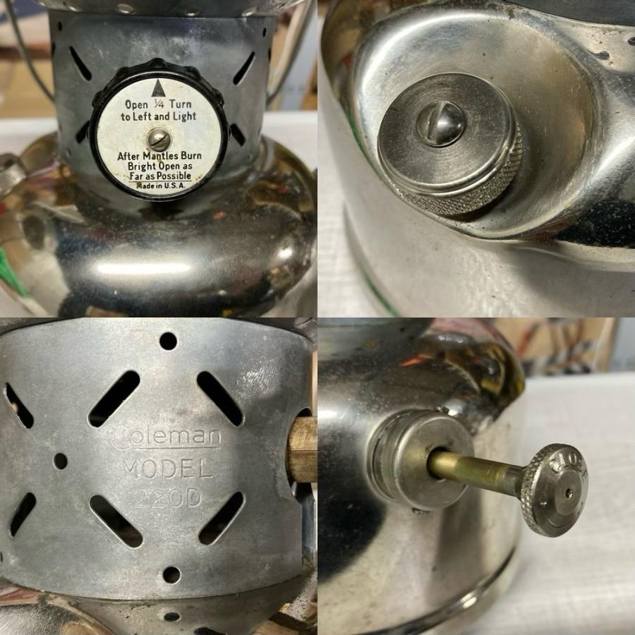 Coleman コールマン ランタン 1948年 220D 美品 サンシャイン Coleman コールマン ランタン 1948年 220D 美品 サンシャイン