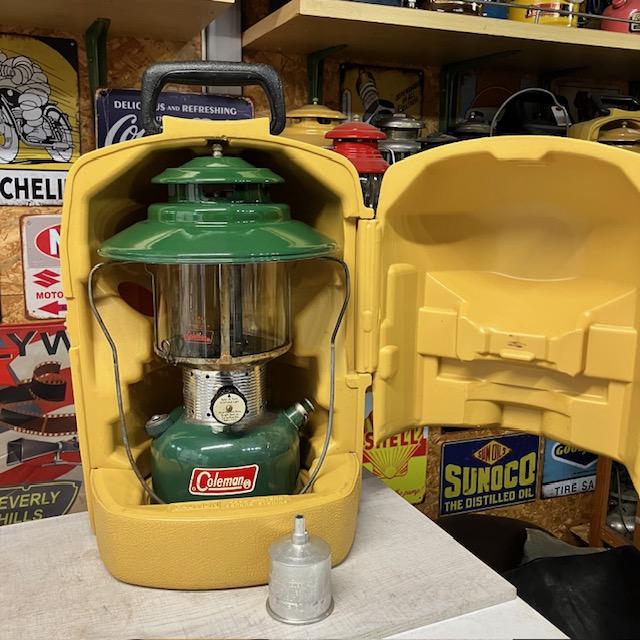 ● コールマン　ビンデージランタン　228F ケース付 Coleman（コールマン） ランタン 228F 1971年2月製 ビッグハット
