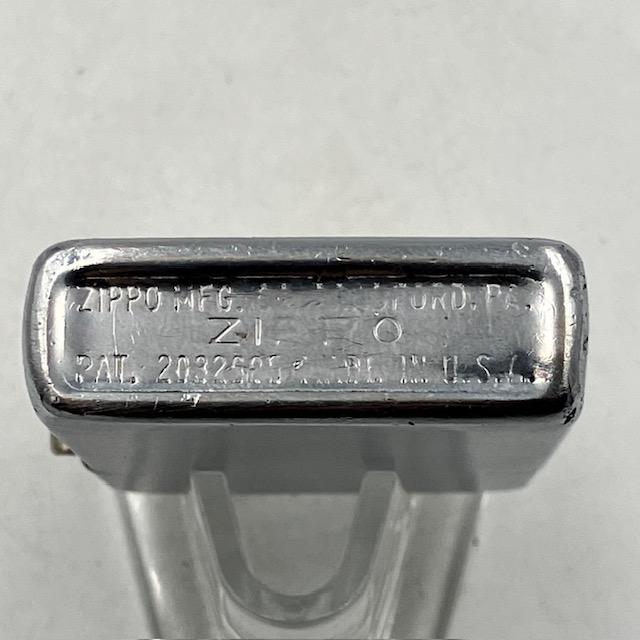 ZIPPO（ジッポー） ライター1947年 3バレル ニッケルシルバーのメッキ