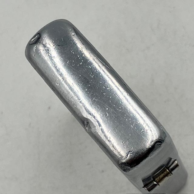 ZIPPO（ジッポー） ライター1947年 3バレル ニッケルシルバーのメッキ
