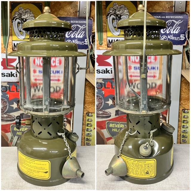 Coleman コールマン製 アメリカ軍 GIランタン モデル252A箱入