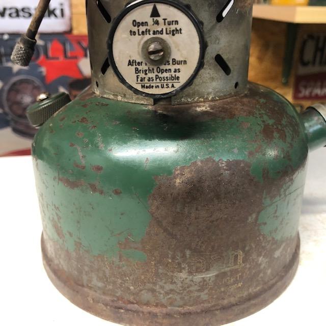 Coleman（コールマン） ランタン 年代不明 220E ヤレていますが燃焼