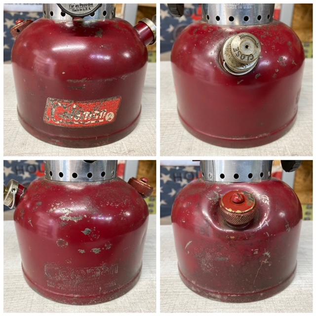 Coleman（コールマン） ランタン 1962年2月 200A バーガンディー 中古