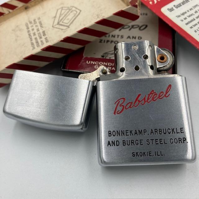 ZIPPO（ジッポー） ライター 未使用デッドストック スチール製