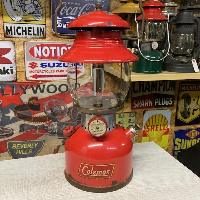 1958/1製造　コールマン200A イエローボーダー 特価 1958年4月製造コールマン200A（イエローボーダー）t34