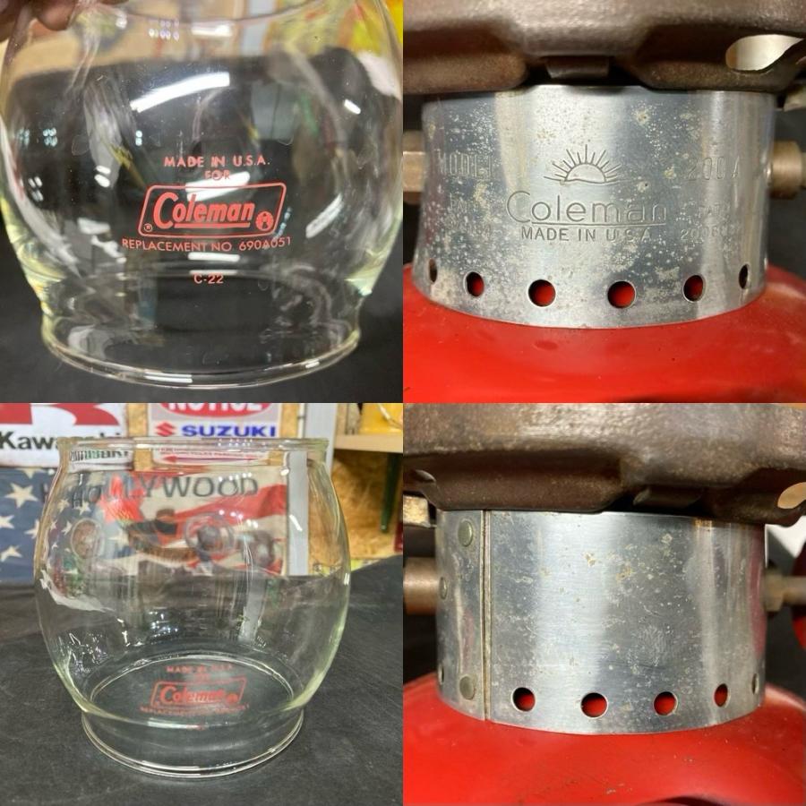 Coleman（コールマン） ランタン 1958年4月 200A イエローボーダー