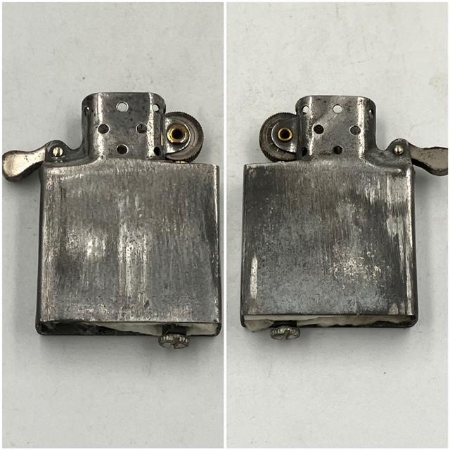 Zippo ジッポー スチール zippo 4バレル スチール ブラック