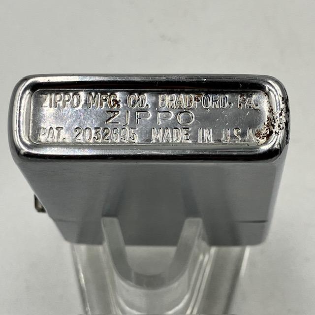 ZIPPO（ジッポー） ライター 美品 スチール製 1951〜1953年 企業もの 