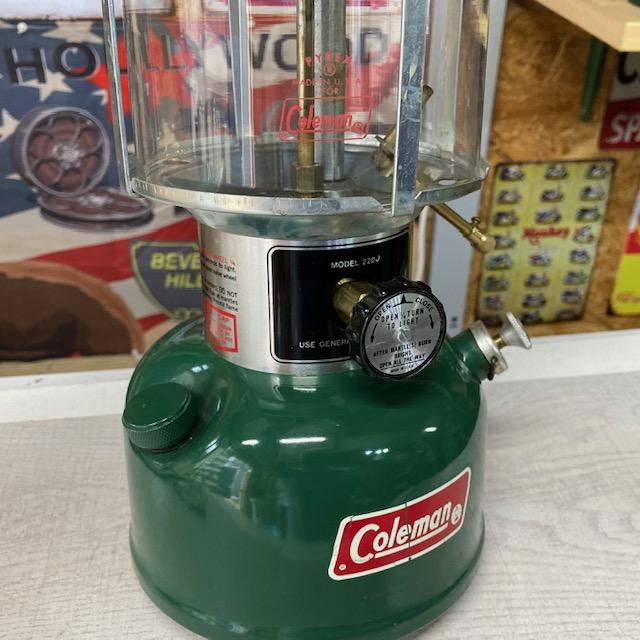 Coleman（コールマン） ランタン 1979年5月 220J 箱 取説等付き 整備