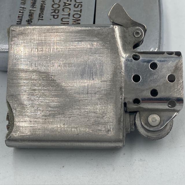 ZIPPO（ジッポー） ライター 1968年 企業もの 豆腐フェルト : KIC 