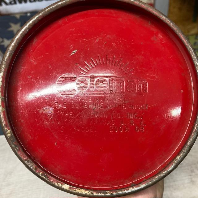 Coleman コールマン ランタン 1968年5月 200A パテペン 整備済み Coleman コールマン ランタン 1968年5月 200A パテペン 整備済み