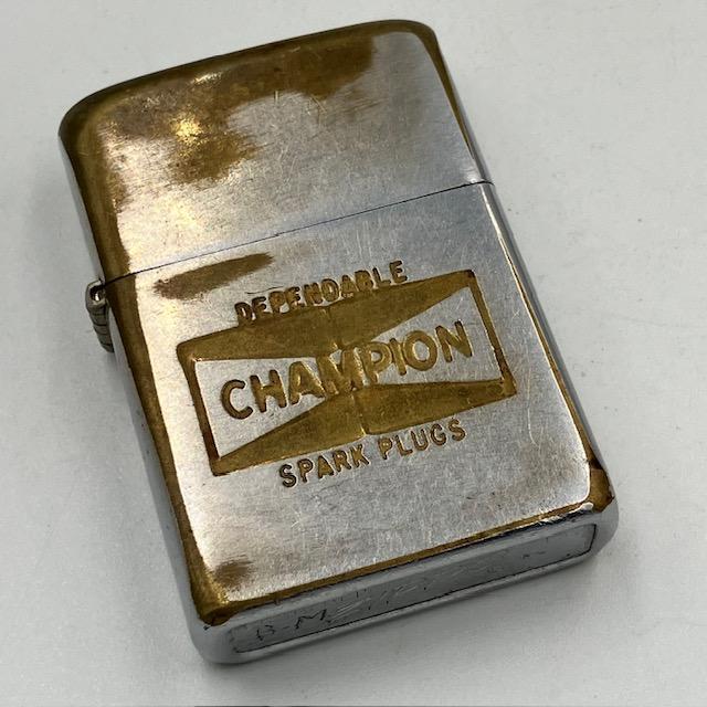 コレクション 1948's CHAMPION SPARK PLUG zippo ZIPPO（ジッポー） ライター 1972年 CHAMPION SPARK PLUGS