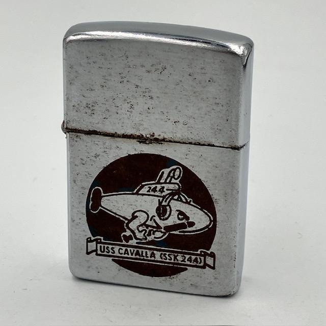ZIPPO（ジッポー） ライター スチール製 フルスタンプ 1953年 USS 