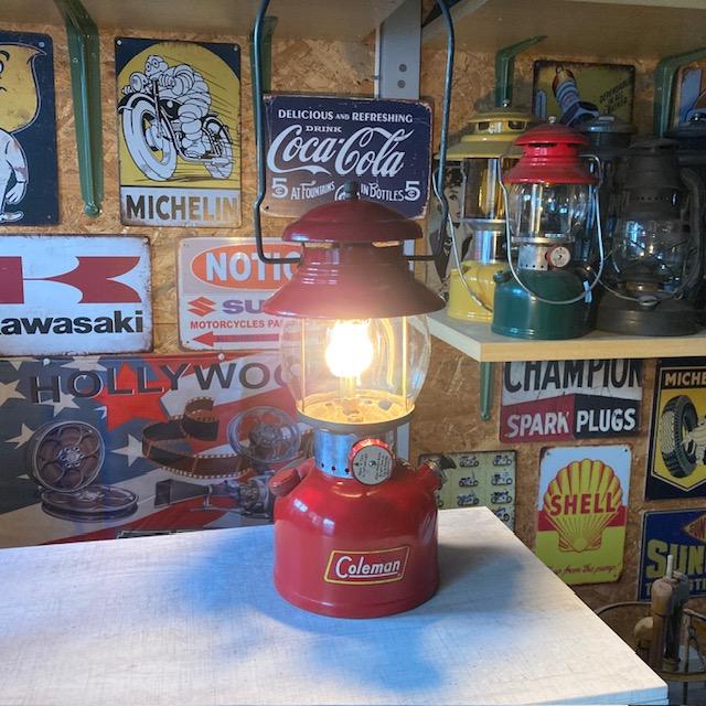 Coleman コールマン ランタン 1957年11月 200A タンクに凹みあり