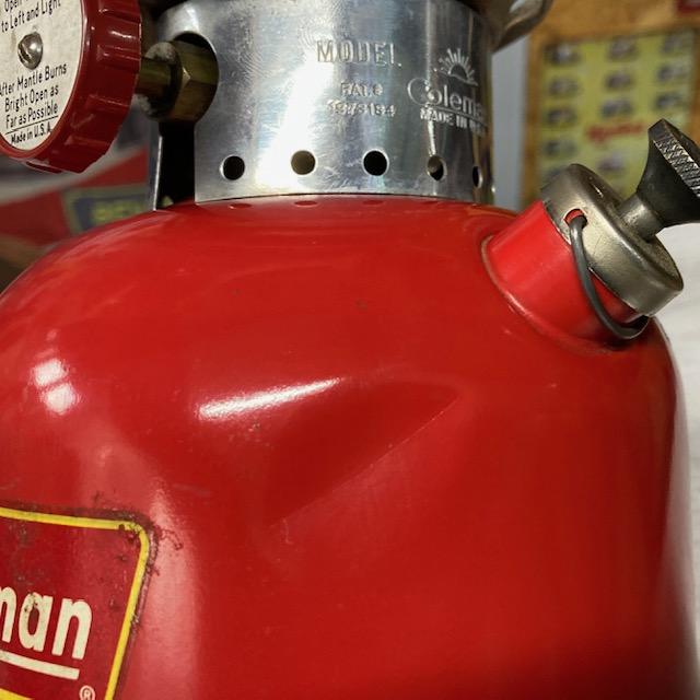 Coleman（コールマン） ランタン 1957年11月 200A タンクに凹みあり