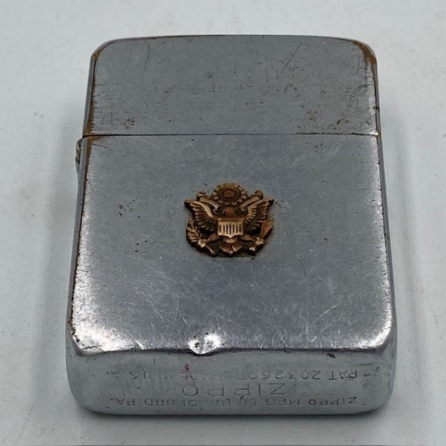 ZIPPO ジッポー ライター 1940〜1941年 ラウンドコーナー メタル貼り 4 