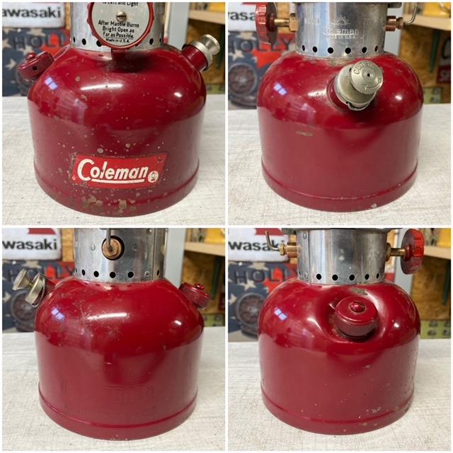 Coleman コールマン ランタン 1961年10月 200A バーガンディー Coleman コールマン ランタン 1961年10月 200A バーガンディー