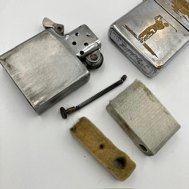 ZIPPO ビンテージ ジッポー 1969年 スポーツシリーズ ゴルファー