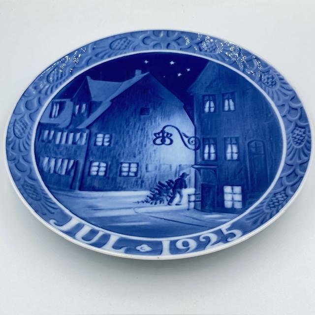 【ロイヤルコペンハーゲン】　１９２５年・イヤープレート　クリスチャンハウンの街角 ROYAL COPENHAGEN（ロイヤルコペンハーゲン） イヤープレート 1925年