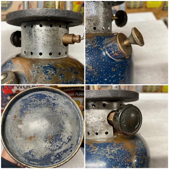 最終値下げ　★超希少一点物★ Coleman コールマン 243A 早い物勝ち Coleman コールマン ランタン 243A 1941年8月 後期型 シルク