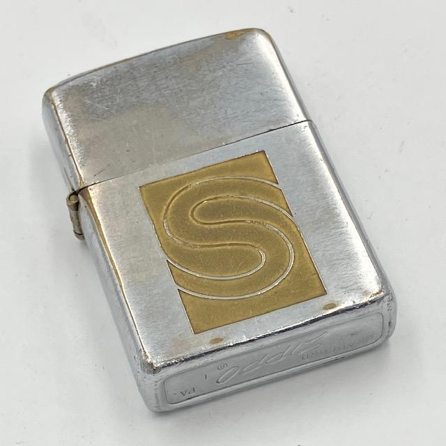 ZIPPO（ジッポー） ビンテージ 1971年 Sマークのエッチング 中古 動作