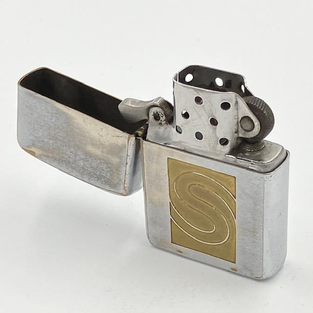 ZIPPO（ジッポー） ビンテージ 1971年 Sマークのエッチング 中古 動作