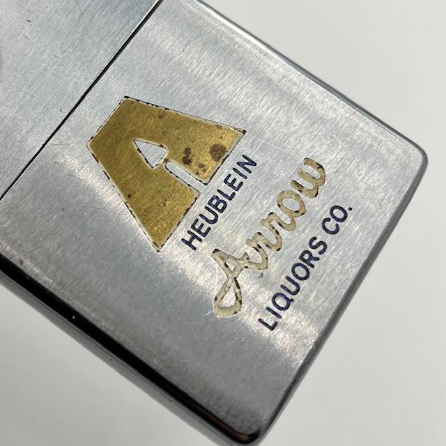 ZIPPO（ジッポー） ライター 1973年 HEUBLEIN Arrows LIQUORS CO. 企業