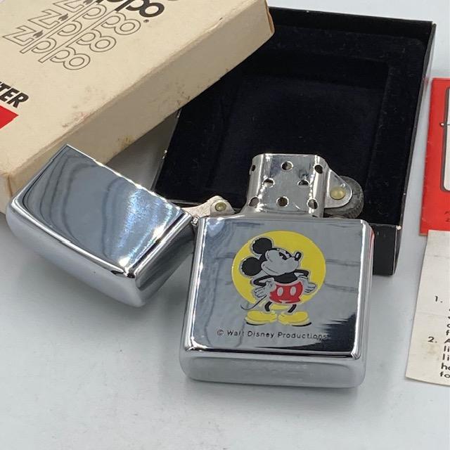 ZIPPO（ジッポー） ライター 1975年 未使用 ディズニー ミッキーマウス