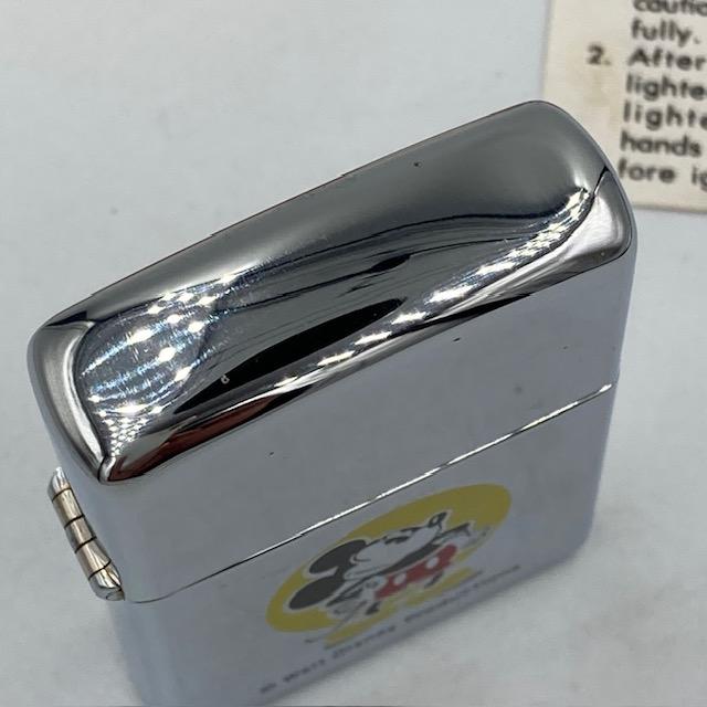 Zippo ジッポー ディズニー ミッキーマウス オイルライター 箱有り　未使用 ZIPPO（ジッポー） ライター 1975年 未使用 ディズニー ミッキーマウス