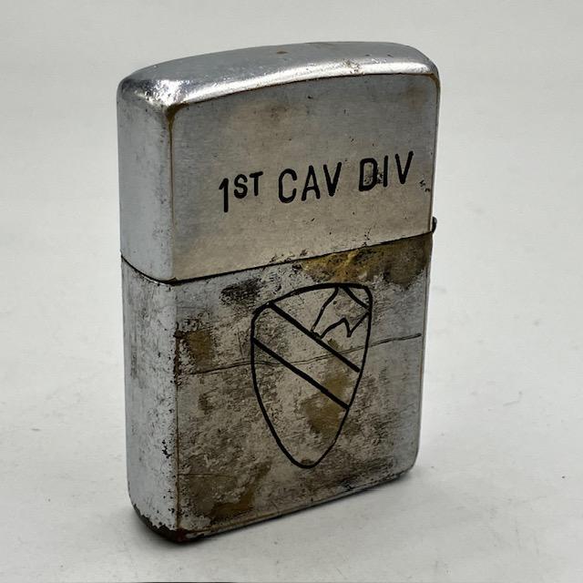 ZIPPO ジッポー ベトナムジッポー 1966年 第一騎兵師団 使えます ZIPPO ジッポー ベトナムジッポー 1966年 第一騎兵師団 使えます