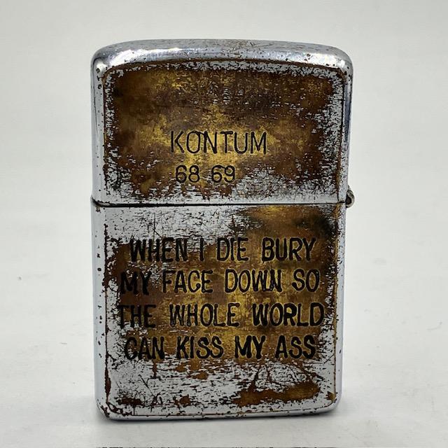 ZIPPO（ジッポー） ベトナムジッポー 1968年 人気絵柄のだまし絵 使え